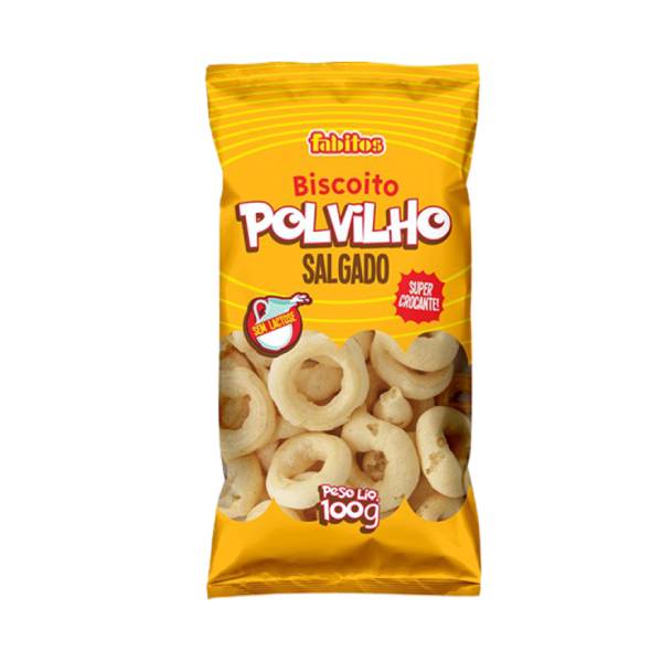 Biscoito Polvilho Fabitos Salgado G Milla S Supermercado