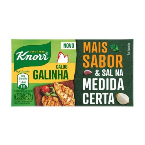 caldo knorr galinha