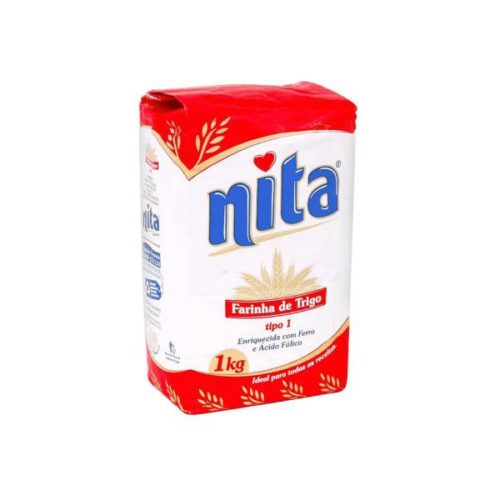 FARINHA TRIGO NITA C/FERMENTO 1KG