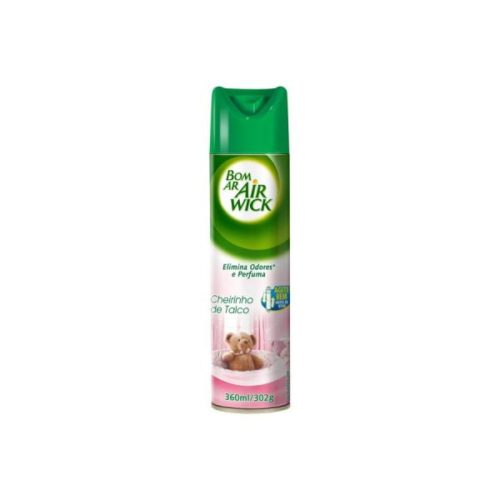 odorizante ambiente bom ar talco 360ml