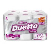 papel higiênico duetto velvet